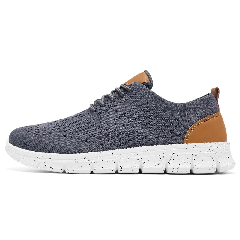 Tênis Masculino Caminhada | Air Mesh Respirável | Solado EVA | 3 Cores | Nº 38 ao 48