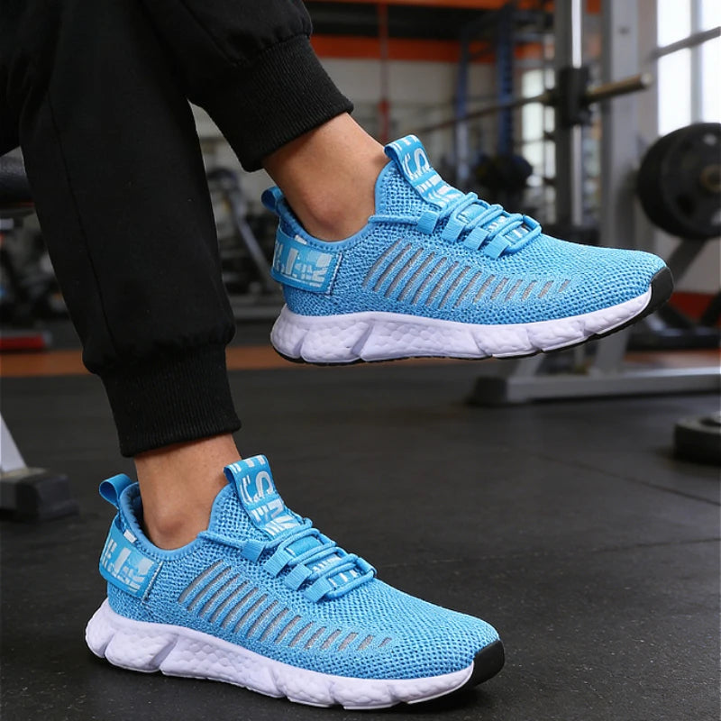 Tênis Masculino Esportivo | Air Mesh Respirável | Leve | Corrida e Basketball | 3 Cores