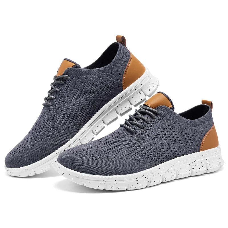 Tênis Masculino Caminhada | Air Mesh Respirável | Solado EVA | 3 Cores | Nº 38 ao 48