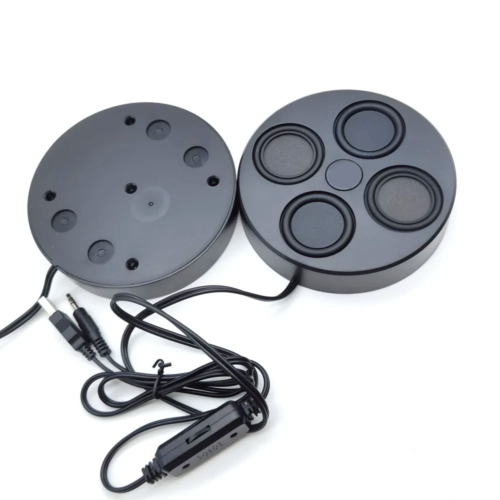 Caixa de Som USB Magnética para PC Desktop 8Ω 10W - Surround Estéreo Plug and Play