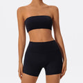 Conjunto Fitness Feminino 2 Peças Top Cropped + Calça – Yoga Academia Corrida