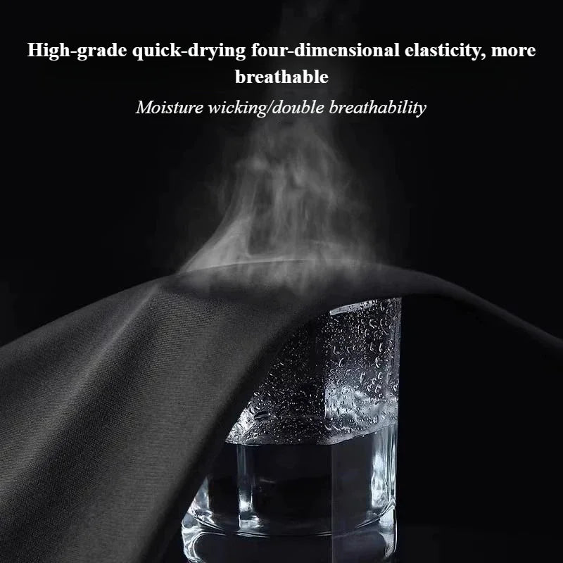 Conjunto Esportivo Masculino Completo - 3/4/5 Peças Secagem Rápida Respirável Academia Corrida Fitness