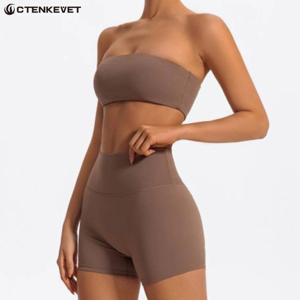 Conjunto Fitness Feminino 2 Peças Top Cropped + Calça – Yoga Academia Corrida