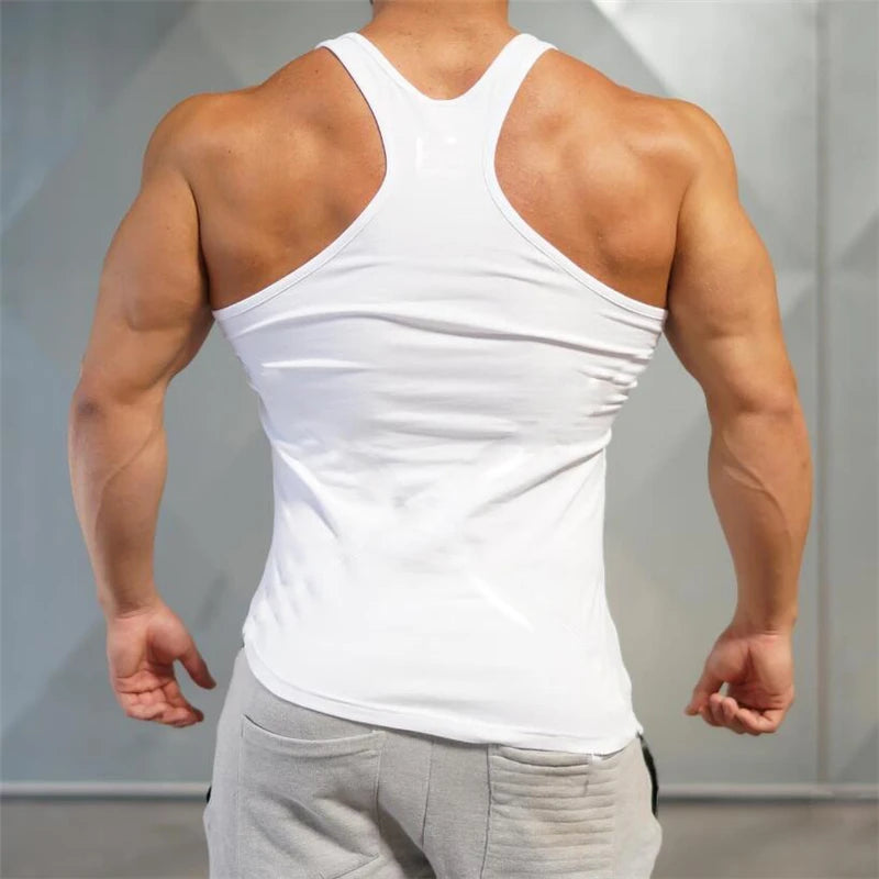 Regata Masculina Fitness Muscleguys - Barra Irregular Bodybuilding