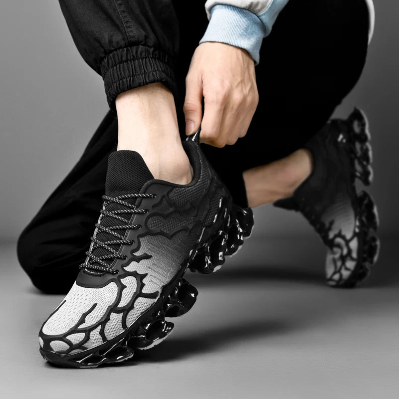 Tênis Masculino Flyknit | Respirável | Solado TPU | Casual e Esportivo | 3 Estilos