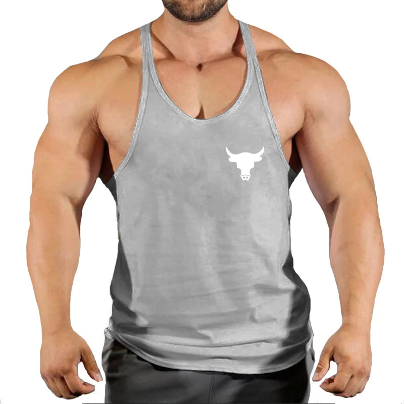 Regata Masculina Academia Fitness - Camiseta Sem Manga Musculação Bodybuilding Treino Gym