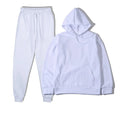 Conjunto Unissex Moletom Esportivo - Moletom com Capuz e Calça Casual Corrida Outono Inverno Masculino Feminino
