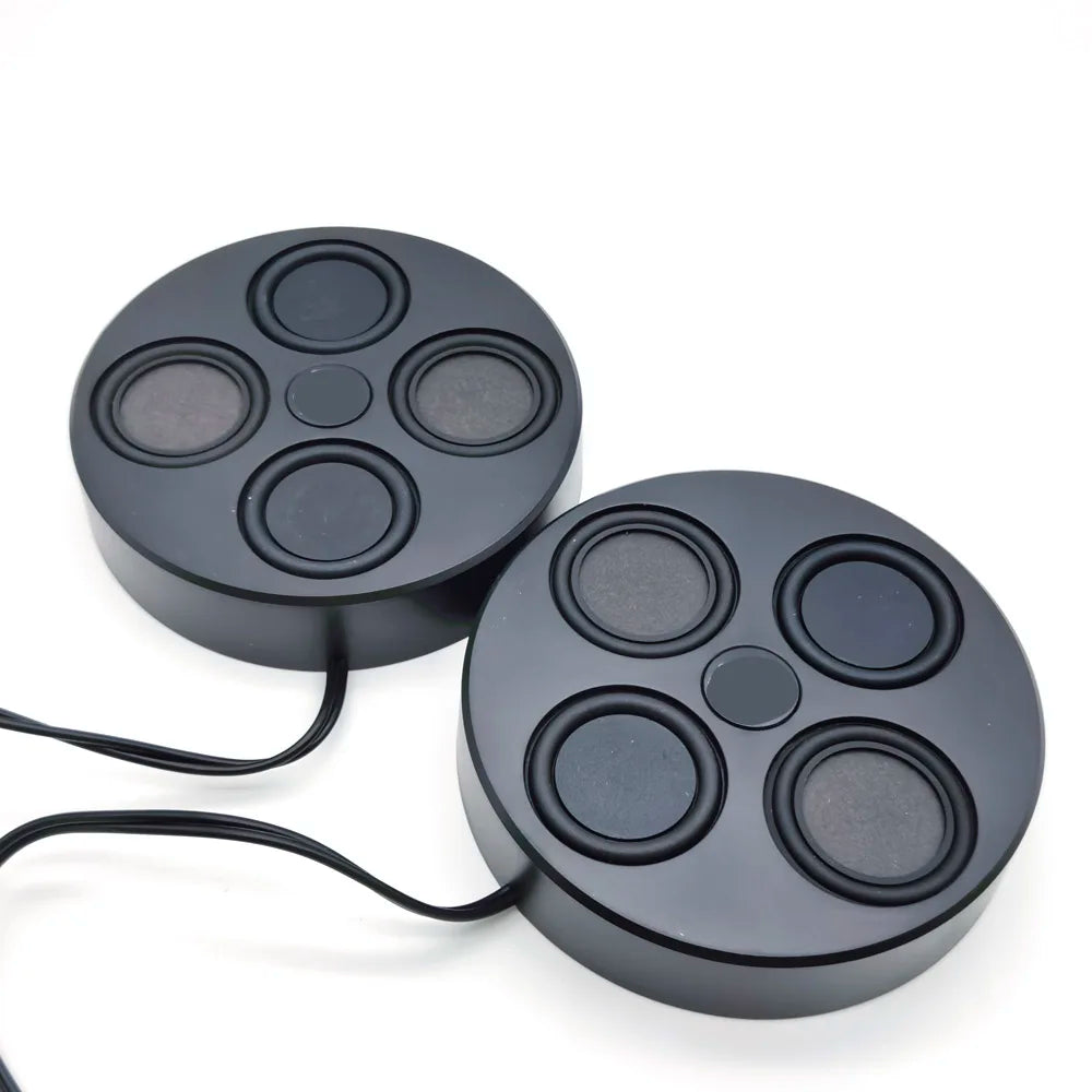 Caixa de Som USB Magnética para PC Desktop 8Ω 10W - Surround Estéreo Plug and Play