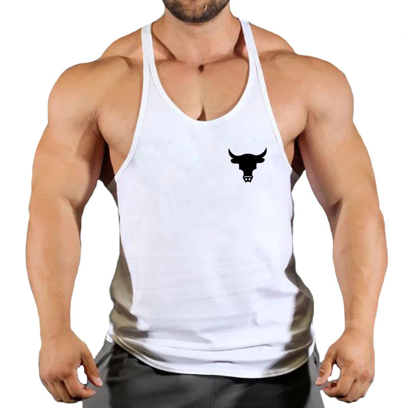 Regata Masculina Academia Fitness - Camiseta Sem Manga Musculação Bodybuilding Treino Gym