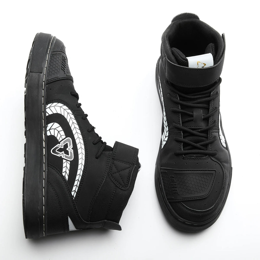 Tênis Masculino Casual em Couro | Velcro | Impermeável | LEHTT