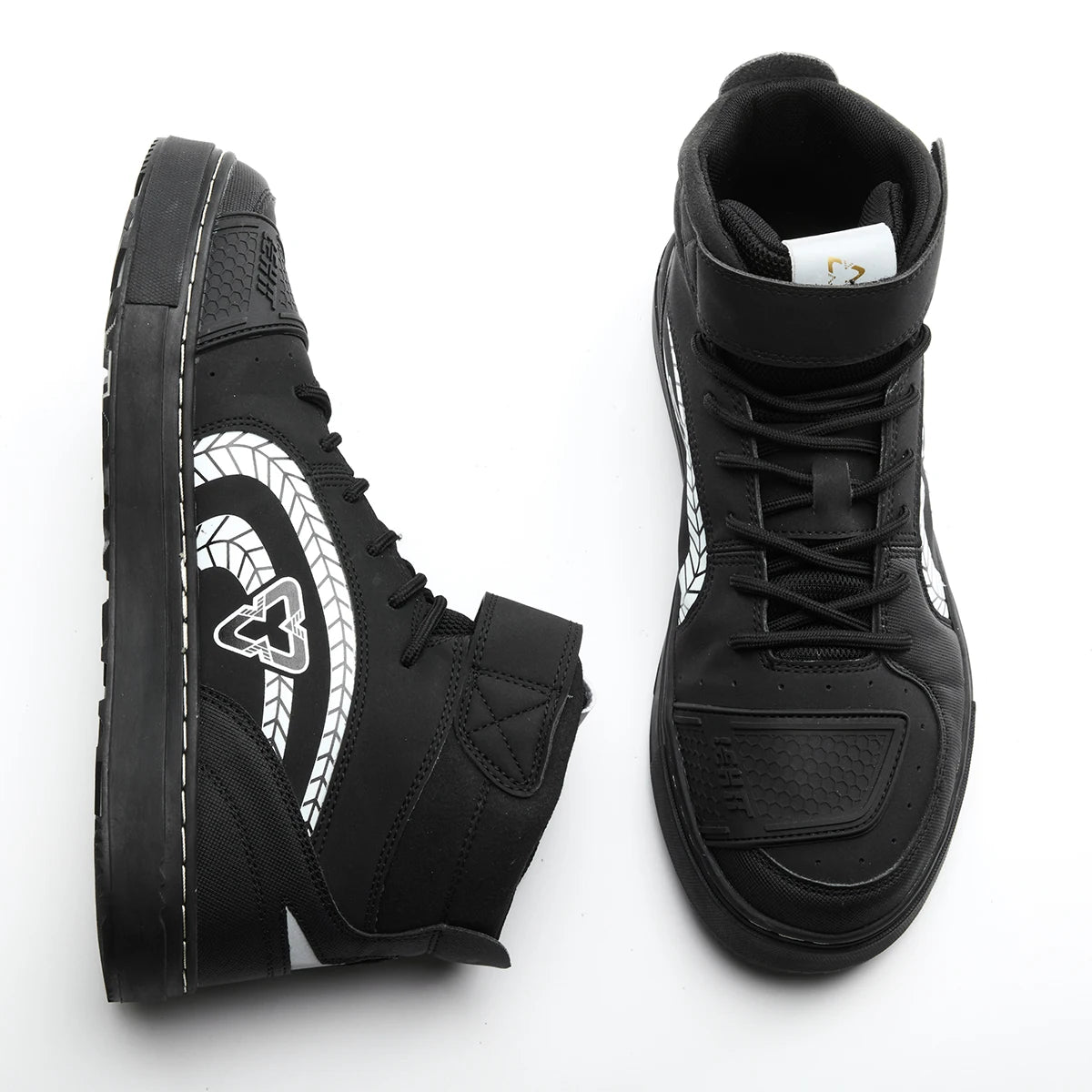 Tênis Masculino Casual em Couro | Velcro | Impermeável | LEHTT