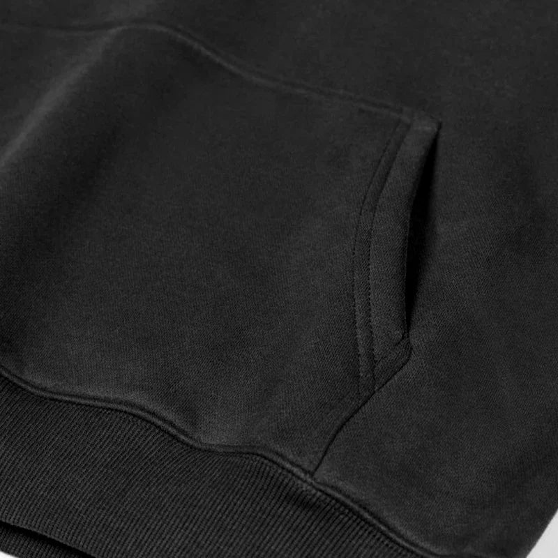 Moletom Masculino Hip-Hop com Capuz – Estampa Urso Colorido Outono Inverno