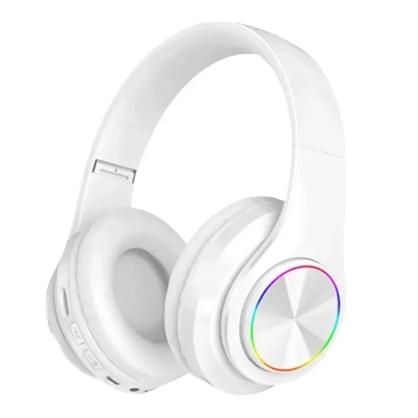 Headphone Gamer Bluetooth 5.0 VIKEFON - Surround Sound, LED 7 Cores, HiFi | PC e Celular