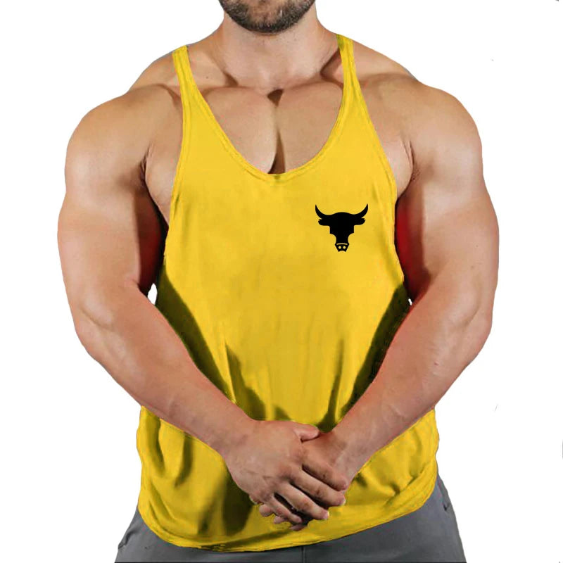 Regata Masculina Academia Fitness - Camiseta Sem Manga Musculação Bodybuilding Treino Gym