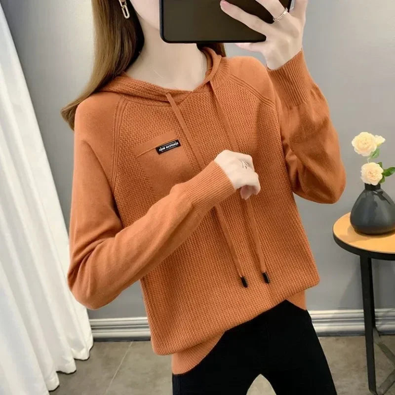 Moletom Feminino Oversized | Estilo Y2K Korean | Capuz | Baggy | Outono/Inverno | 4 Cores