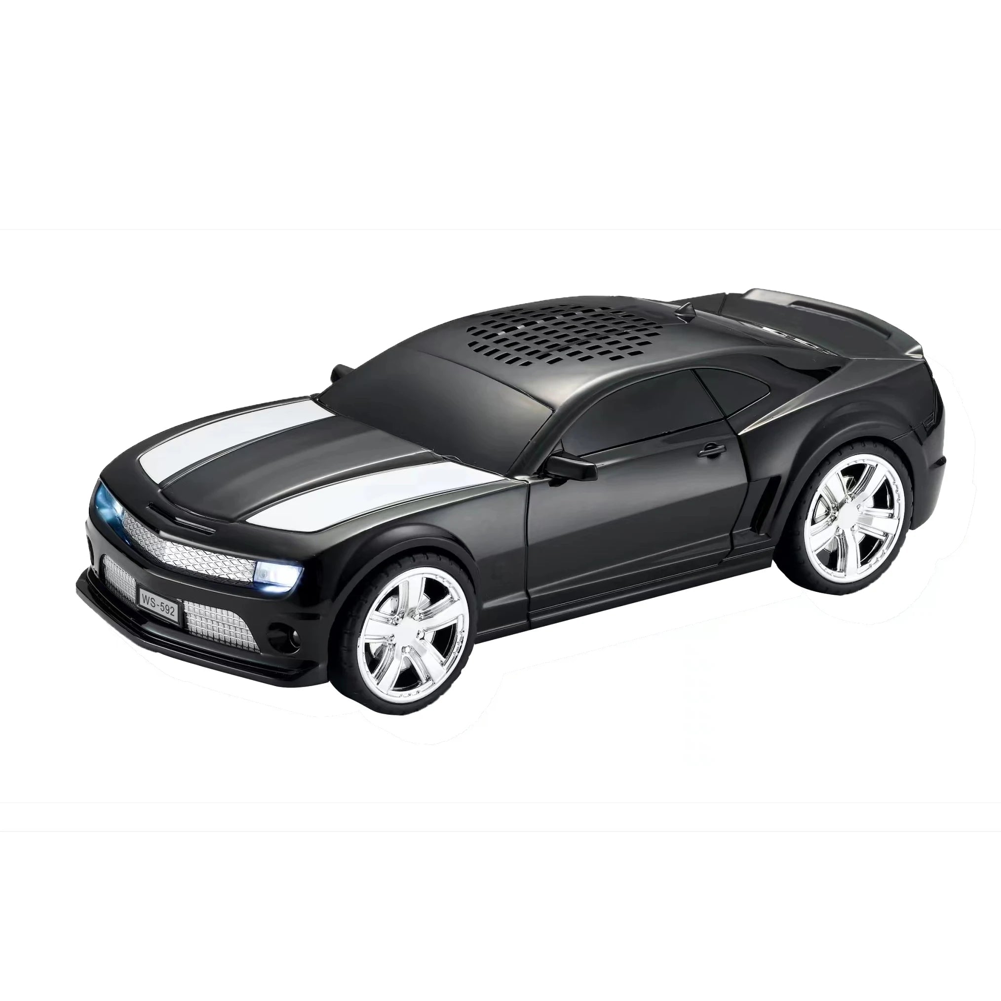 Mini Caixa de Som Bluetooth 5.0 BULIAN WS-592 5W - FM, TF, AUX, TWS | Formato Carro