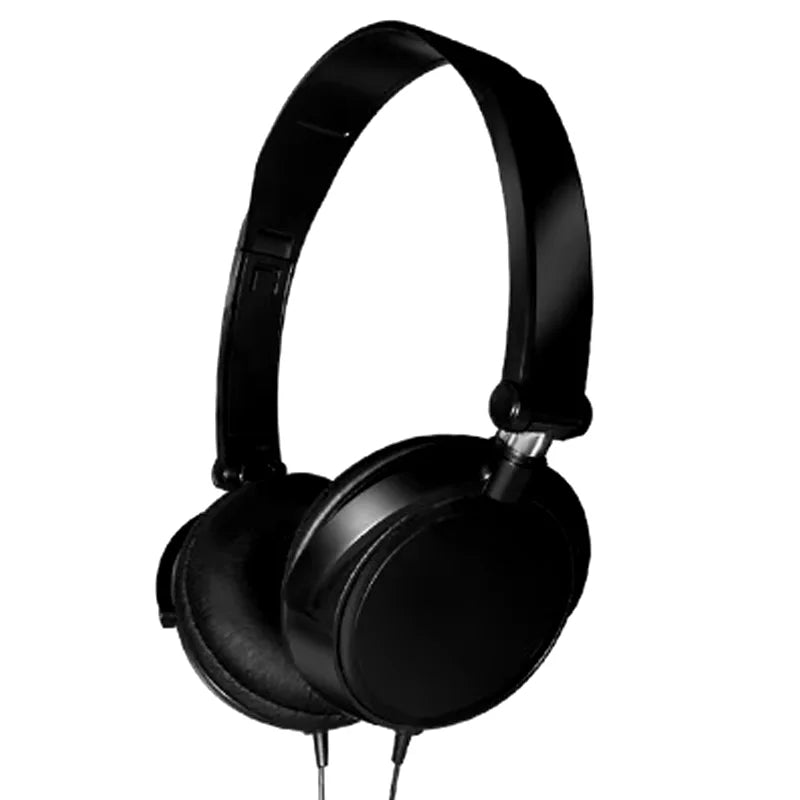 Headphone Gamer com Fio 3.5mm VIKEFON - Bass Estéreo, Dobrável, Microfone | Branco e Preto