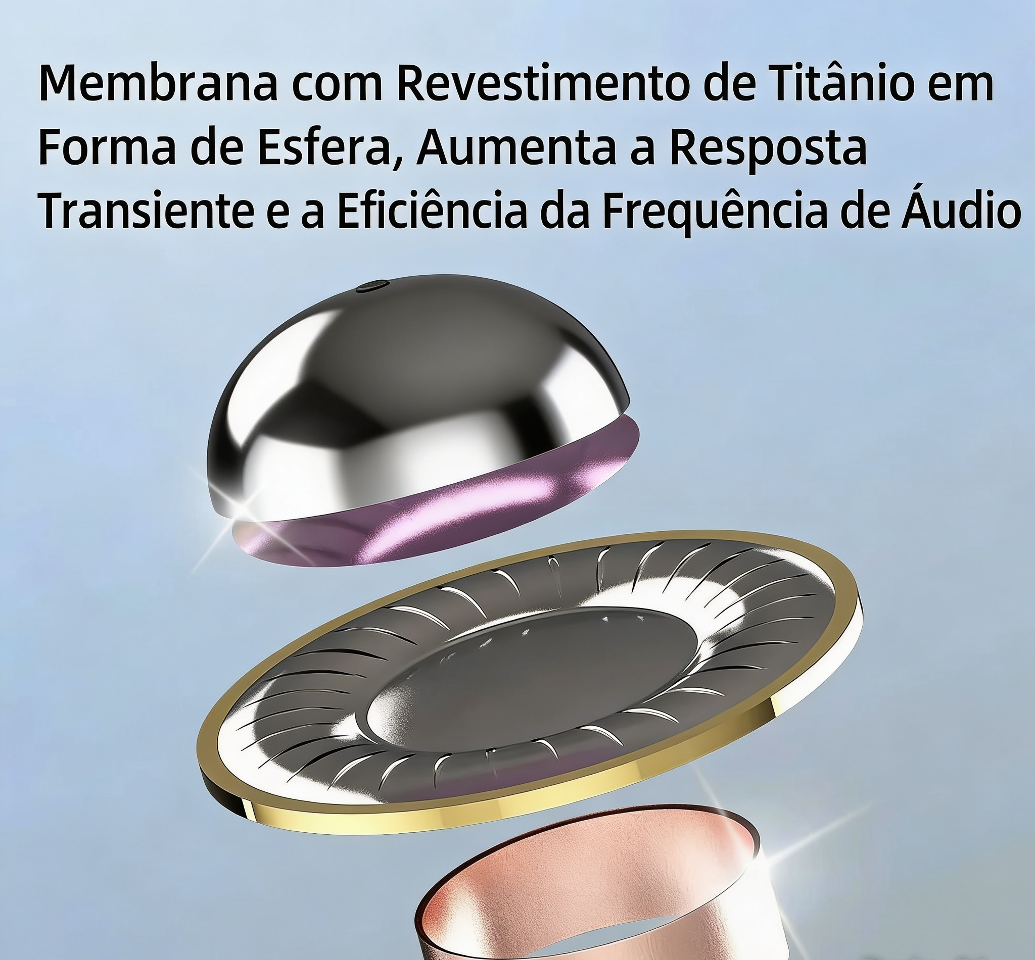 Fone de Ouvido QKZ AK3 com Microfone - HiFi Bass Stereo - Para Celular e PC